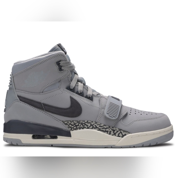 Air Jordan Legacy 322 "￦olf Grey"  deadstock Size 10Mens - Picture 4 of 5